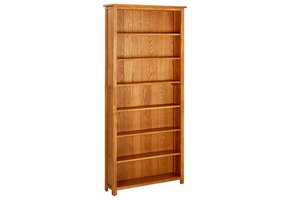 vidaXL Boekenkast Massief Eikenhout - 7 Schappen - 30% Korting