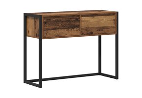 Industriële Bijzettafel met Opslag - Oud Hout & Staal - 34% Korting