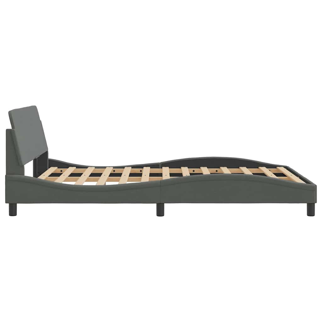 Donkergrijs Bedframe 120x200 cm - 37% Korting