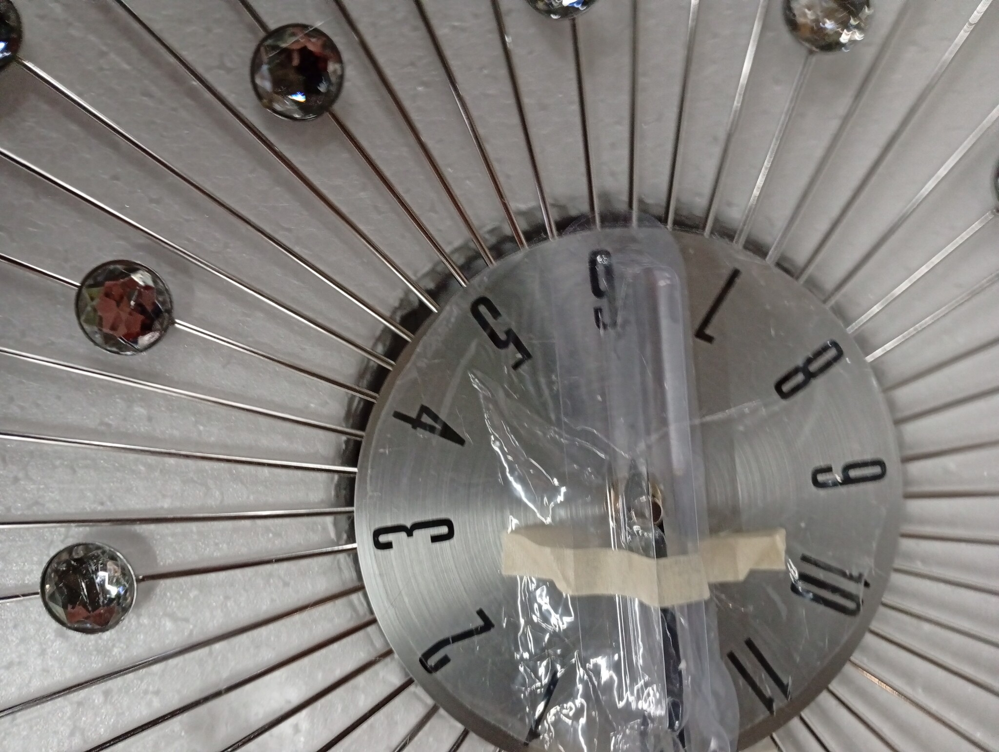 Moderne Wandklok met Quartz-mechanisme 50 cm (84% Korting)