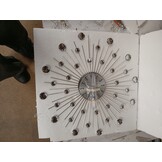 Moderne Wandklok met Quartz-mechanisme 50 cm (84% Korting)
