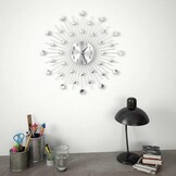 Moderne Wandklok met Quartz-mechanisme 50 cm (84% Korting)