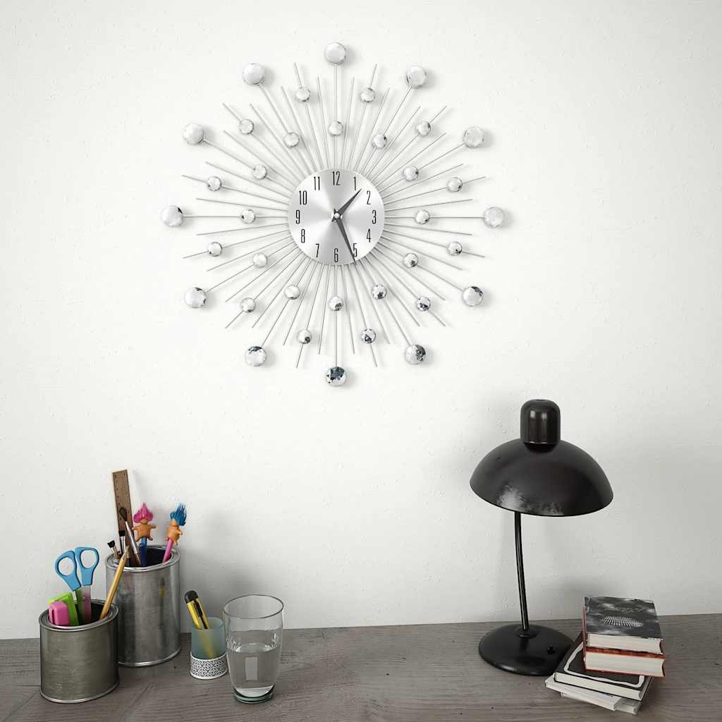 Moderne Wandklok met Quartz-mechanisme 50 cm (84% Korting)