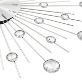 Moderne Wandklok met Quartz-mechanisme 50 cm (84% Korting)