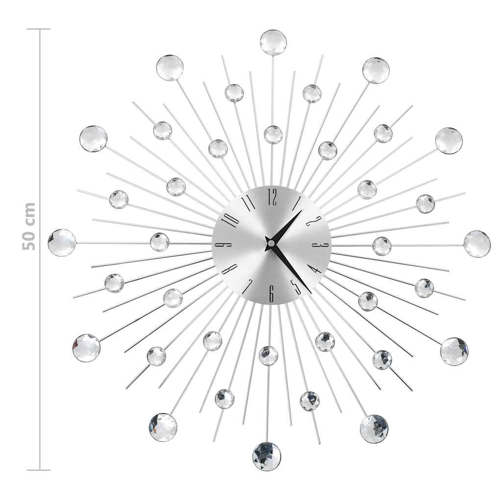 Moderne Wandklok met Quartz-mechanisme 50 cm (84% Korting)