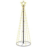 Kegelkerstboom 108 LED's Warmwit - 70x180 cm - 34% Korting