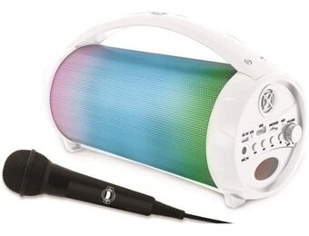 Lexibook, iParty karaoke Bluetooth-speaker, wit, BTP585Z