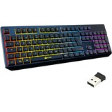 Draadloos Gaming Toetsenbord Spaans Zwart - RGB | 79% Korting