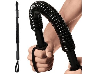 Verstelbare Power Twister Bar - Krachttraining Schouders, Armen & Borst | 74% Korting
