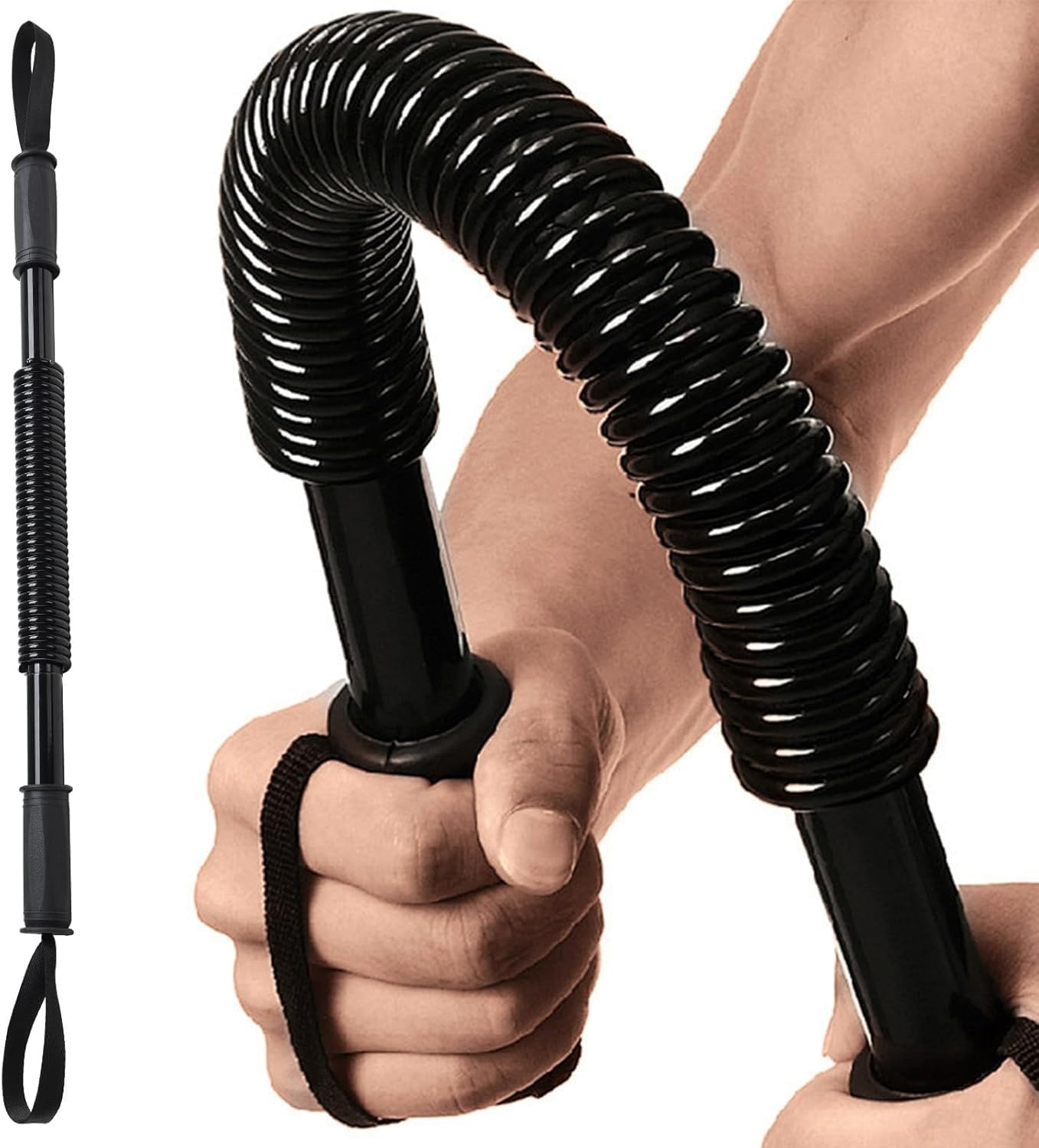 Verstelbare Power Twister Bar - Krachttraining Schouders, Armen & Borst | 74% Korting