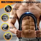 Verstelbare Power Twister Bar - Krachttraining Schouders, Armen & Borst | 74% Korting