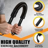 Verstelbare Power Twister Bar - Krachttraining Schouders, Armen & Borst | 74% Korting