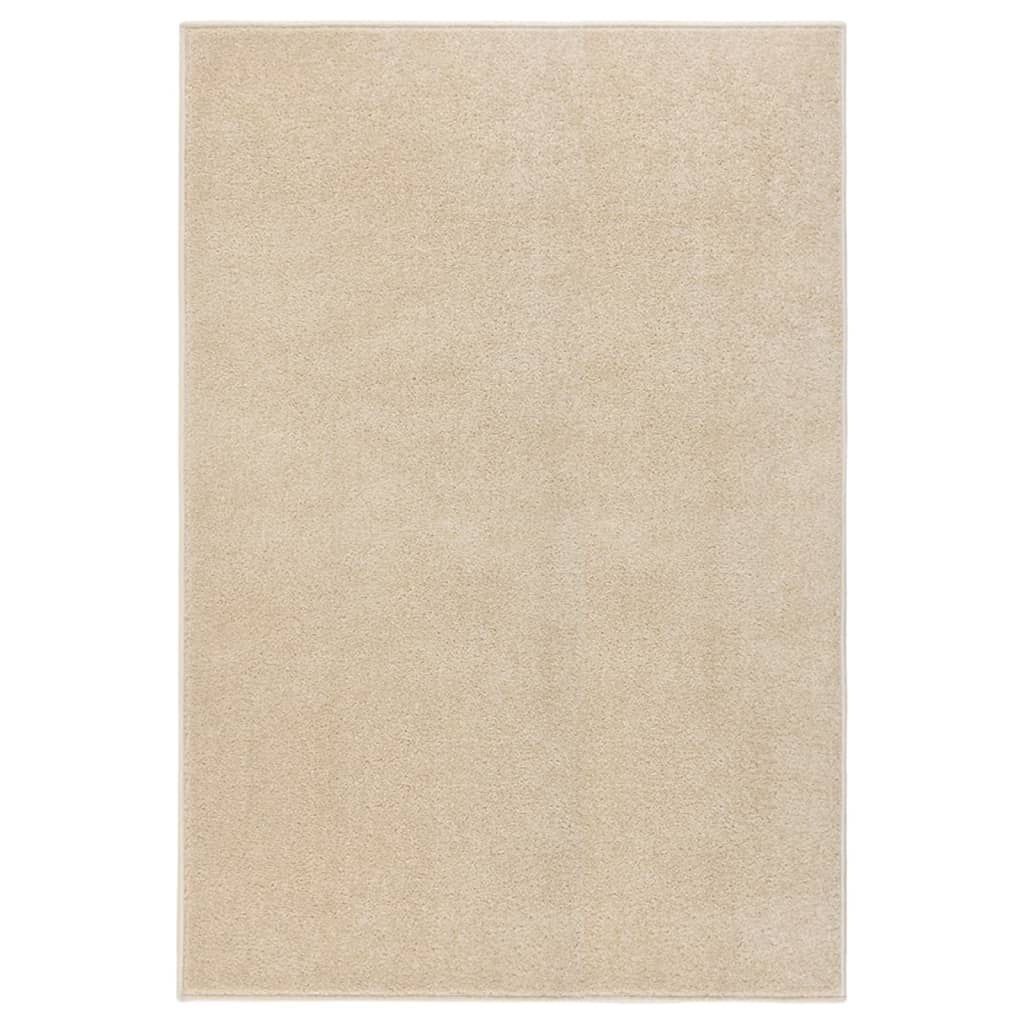 Beige Vloerkleed 160x230 cm - 80% Korting