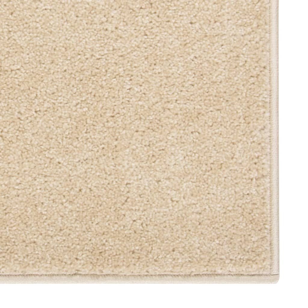 Beige Vloerkleed 160x230 cm - 80% Korting