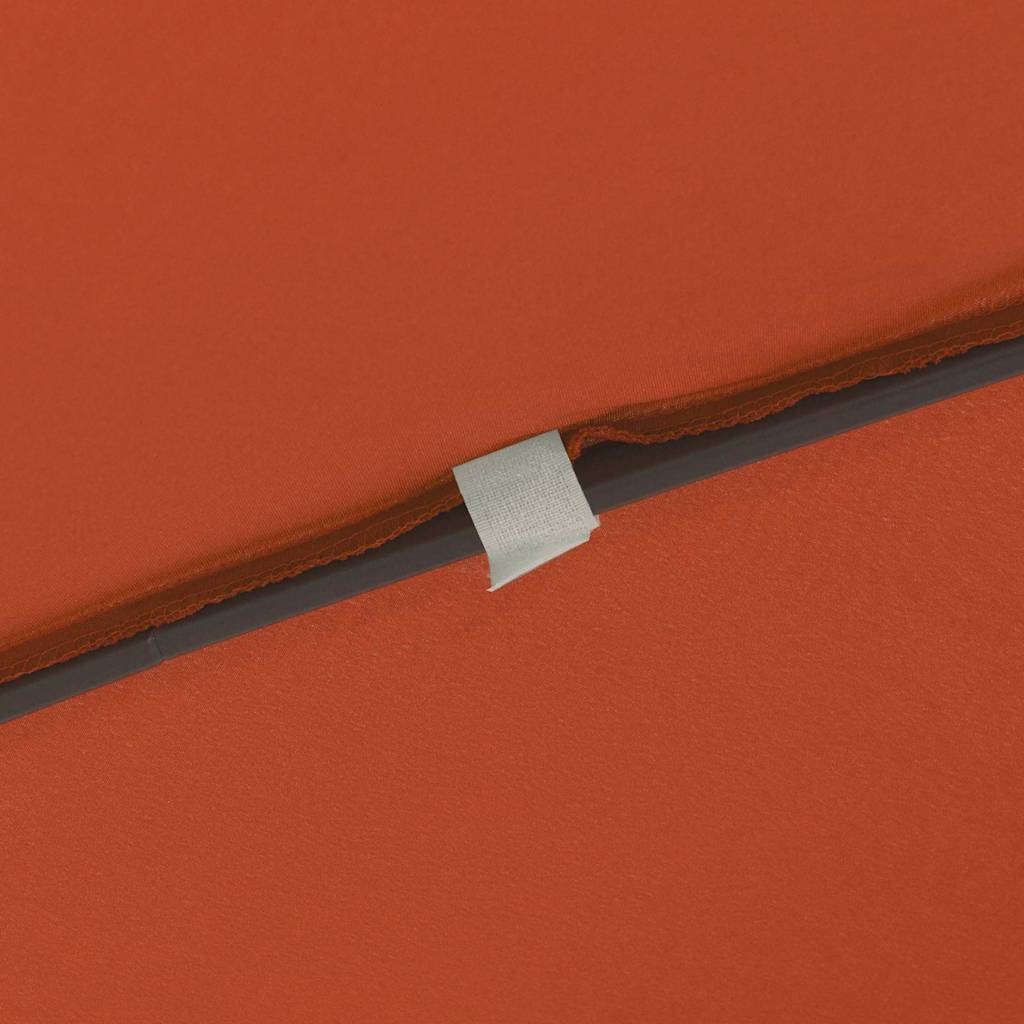 Tuinparasol Rood/Zwart - 295cm - 34% Korting