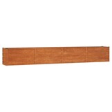 Verhoogde Plantenbak Cortenstaal Roestig 320x40x45 cm - 30% Korting