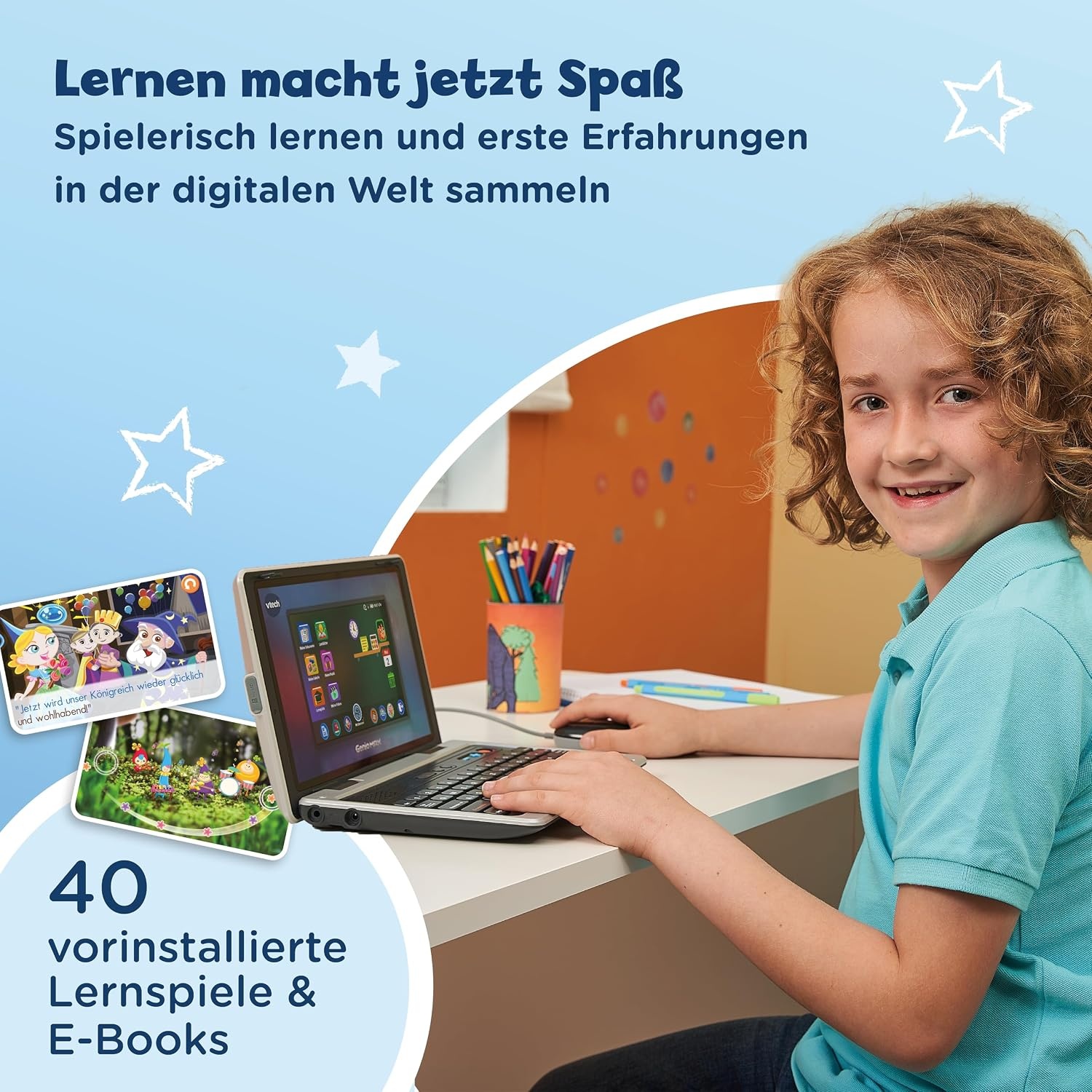 Leerlaptop voor Kinderen 5-12 Jaar - 30% Korting