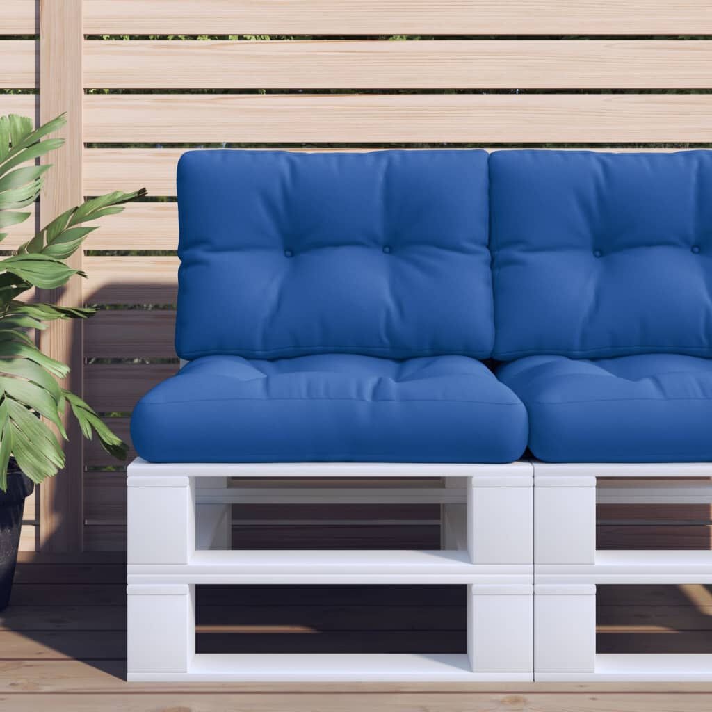 Palletkussen 60x40x12 cm Koningsblauw - 32% Korting!