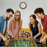 Multifunctionele Speeltafel 4-in-1 met 35% Korting | 122 cm