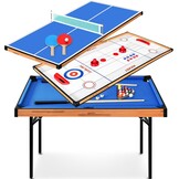 Multifunctionele Speeltafel 4-in-1 met 35% Korting | 122 cm