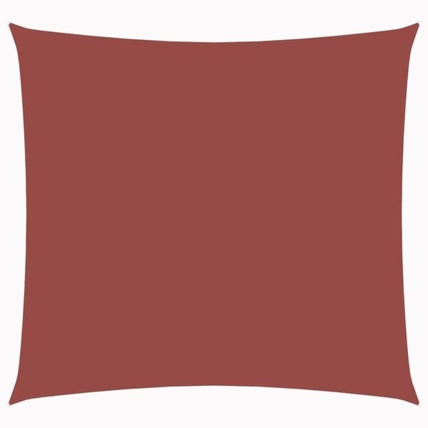 Vierkant Zonnedoek 4x4m Terracotta - 29% Korting!