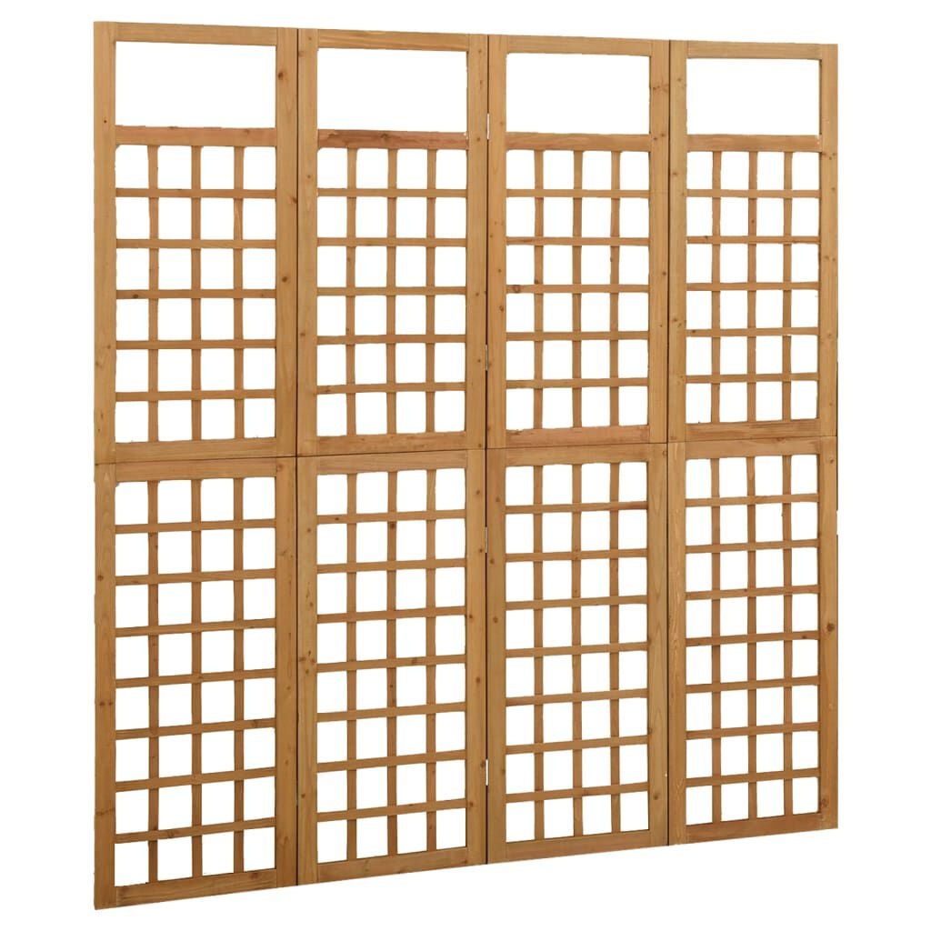 Kamerscherm/Trellis Vurenhout 161x180 cm - 34% Korting