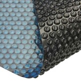 Zonnefolie Zwembad 300 cm - Zwart/Blauw - 32% Korting!