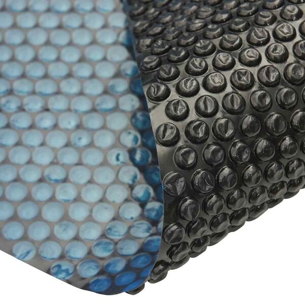 Zonnefolie Zwembad 300 cm - Zwart/Blauw - 32% Korting!