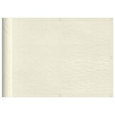 VidaXL Balkonscherm Crème 75x800 cm - 34% Korting