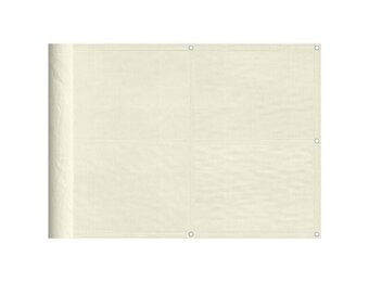 VidaXL Balkonscherm Crème 75x800 cm - 34% Korting