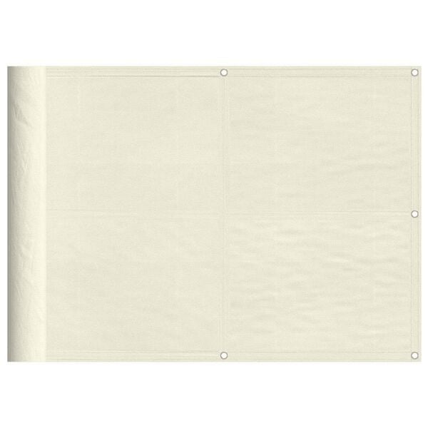 VidaXL Balkonscherm Crème 75x800 cm - 34% Korting