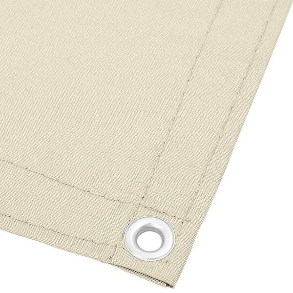 VidaXL Balkonscherm Crème 75x800 cm - 34% Korting