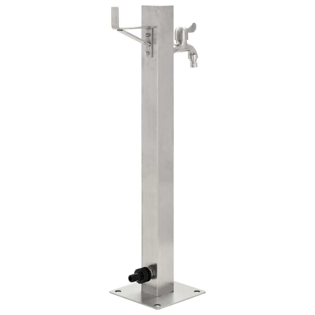 Roestvrijstalen Tuinwaterkolom Vierkant 65cm (29% Korting)
