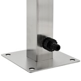Roestvrijstalen Tuinwaterkolom Vierkant 65cm (29% Korting)