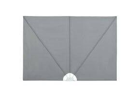 Inklapbaar Terrasscherm 240x160 cm Grijs - 40% Korting