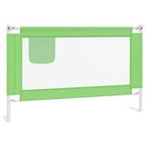 VidaXL Bedhekje Peuter 120x25 cm Stof Groen - 57% Korting