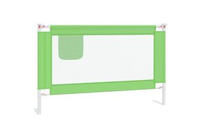 vidaXL Bedhekje Peuter 120x25 cm Groen - 47% Korting