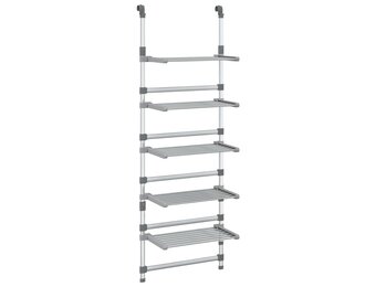 5-laags Hangend Droogrek - Aluminium, Verstelbaar (29% Korting)