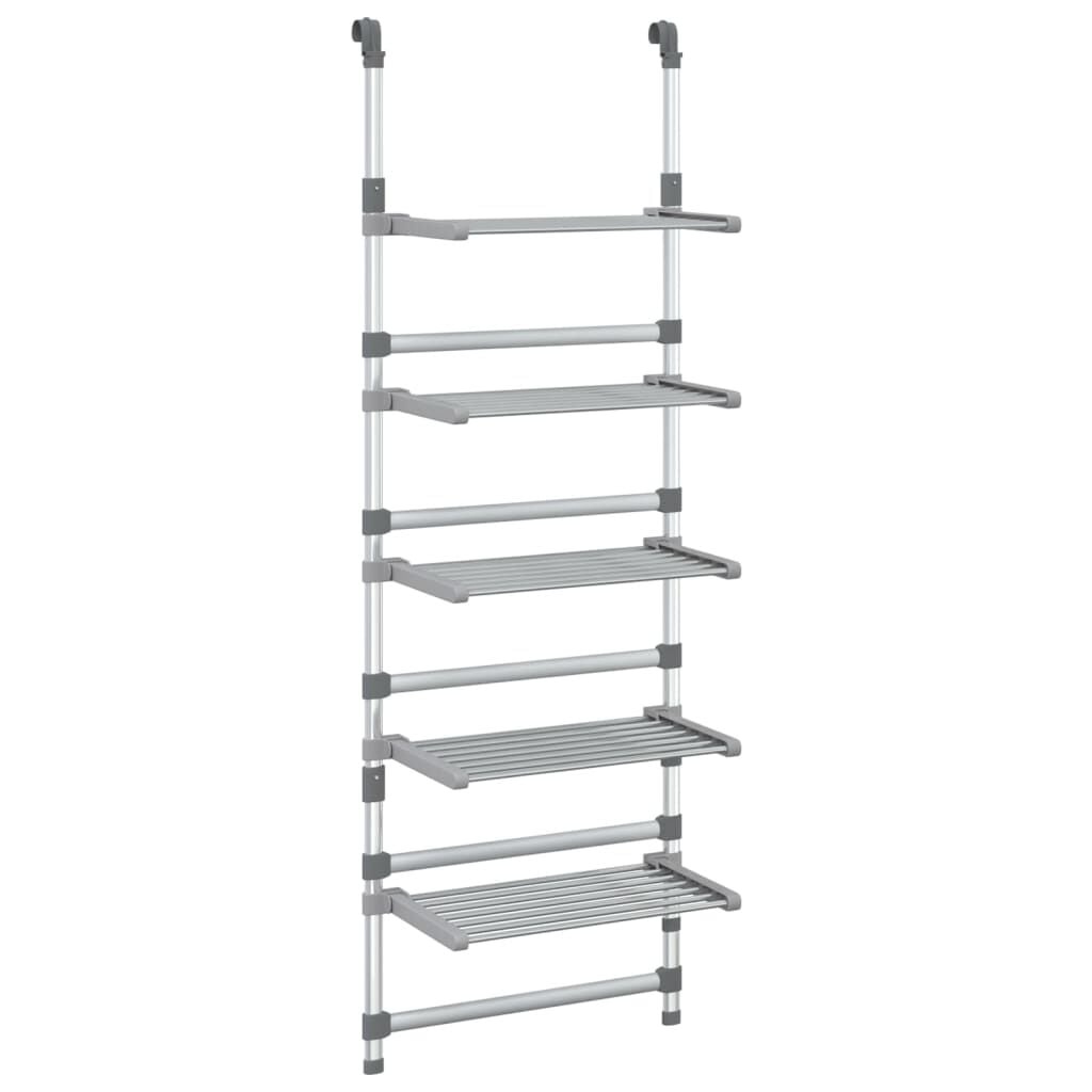 5-laags Hangend Droogrek - Aluminium, Verstelbaar (29% Korting)