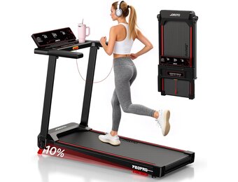 Inklapbare Loopband met 2.5 PK & 12 km/u - 30% Korting