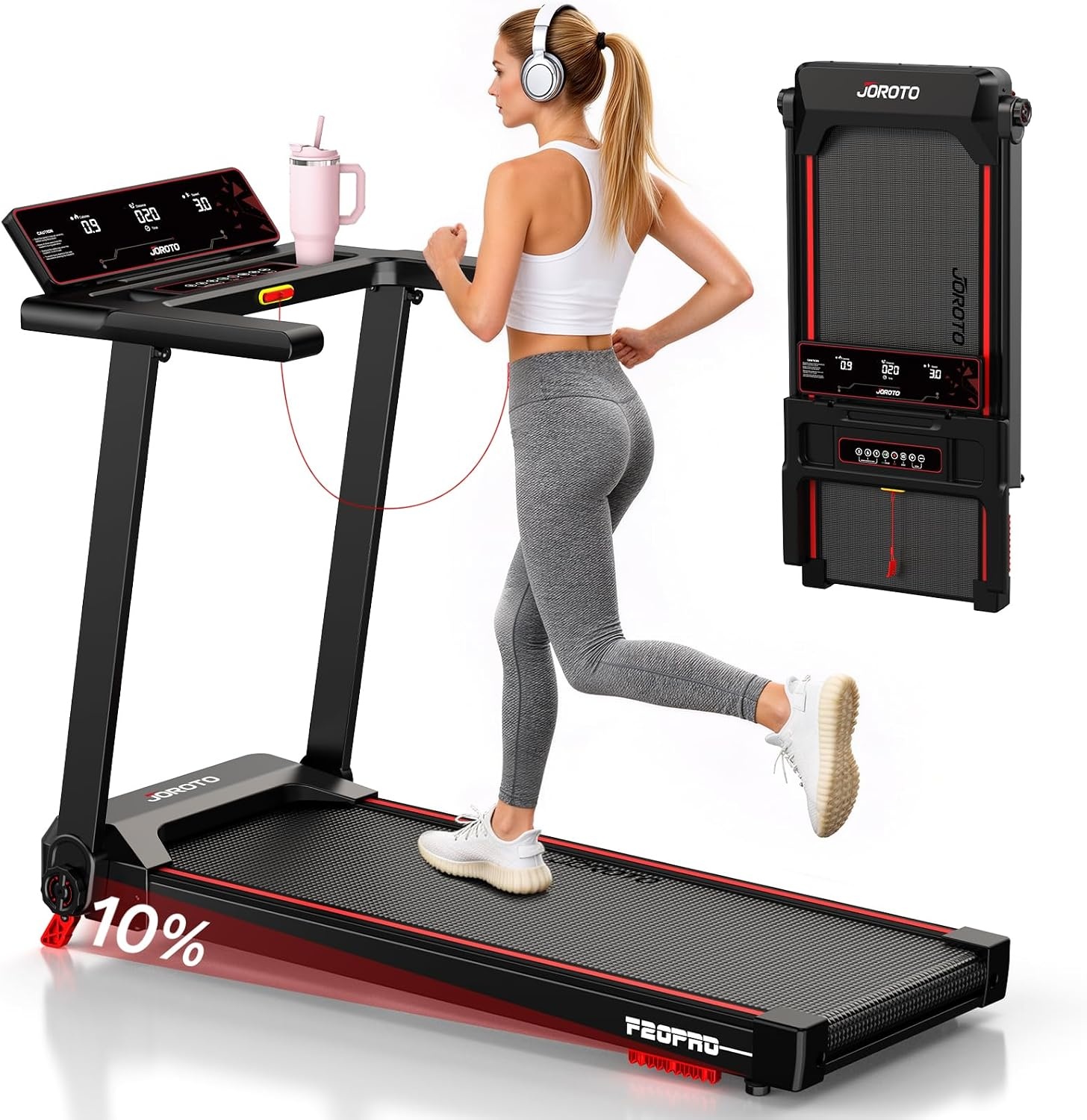 Inklapbare Loopband met 2.5 PK & 12 km/u - 30% Korting