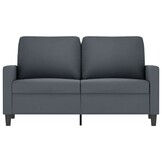 VidaXL Tweezitsbank 120cm Fluweel Donkergrijs - 30% Korting!
