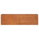 Verhoogde Plantenbak Cortenstaal 160x40x45 cm - 34% Korting