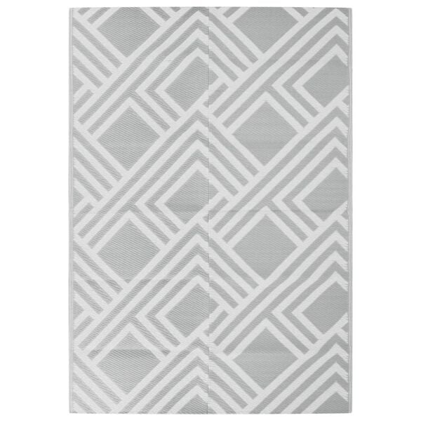 vidaXL ARAKIL Buitenkleed 160x230 cm Grijs - 34% Korting