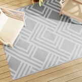 vidaXL ARAKIL Buitenkleed 160x230 cm Grijs - 34% Korting