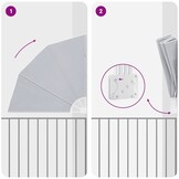 Inklapbaar Balkonscherm 140x140cm Grijs - 33% Korting!