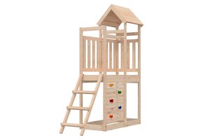 Speelhuis Grenenhout met Klimwand & Ladder (35% Korting)