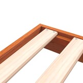Bedframe Massief Grenenhout Wasbruin 150x200 cm - 35% Korting