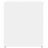 Opbergkist bewerkt hout wit 84x42x46 cm - 34% Korting