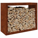 Brandhoutrek van Weervast Staal - 100x40x80 cm - 35% Korting!